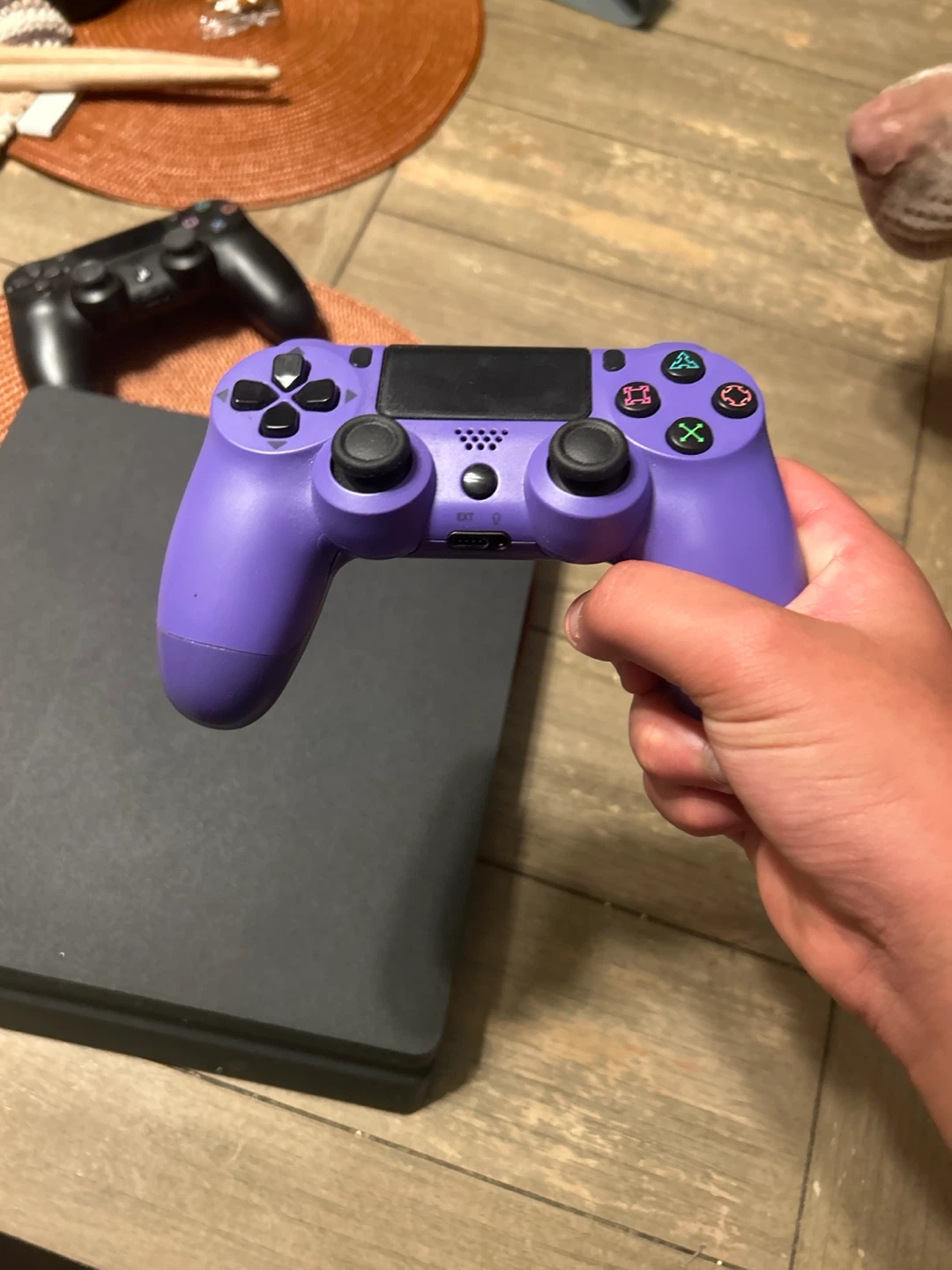 Sony PlayStation 4 Slim Console with Two Controllers - photo 2