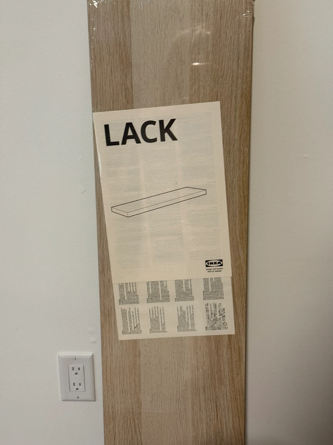 IKEA floating shelve