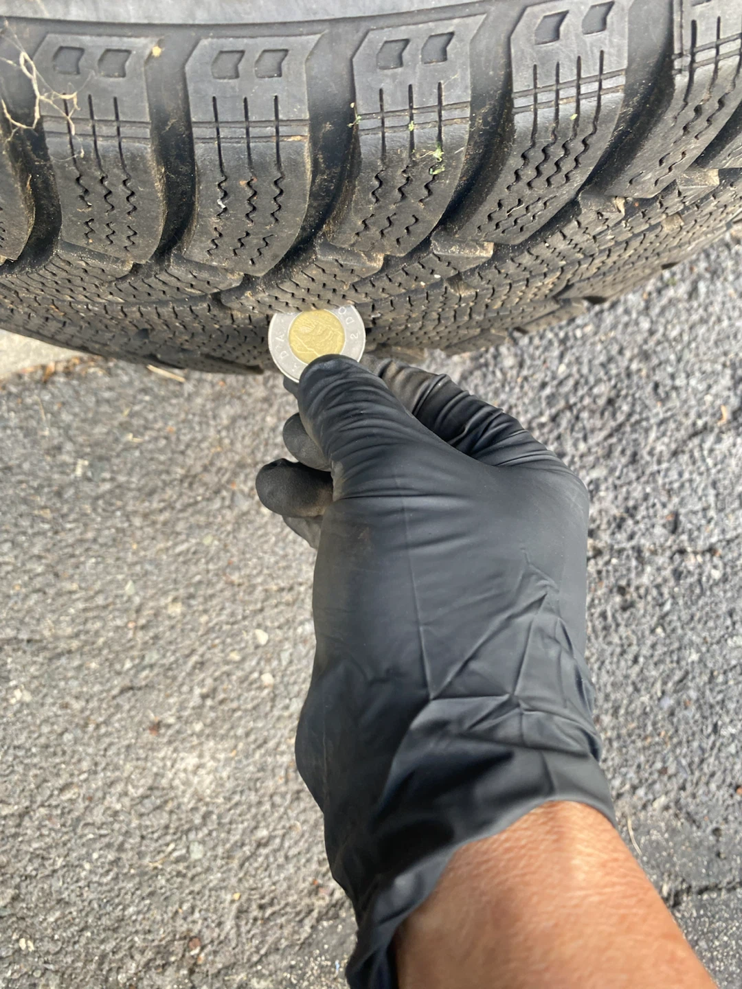 Set of 4 Winter Tires with Rims - photo 3