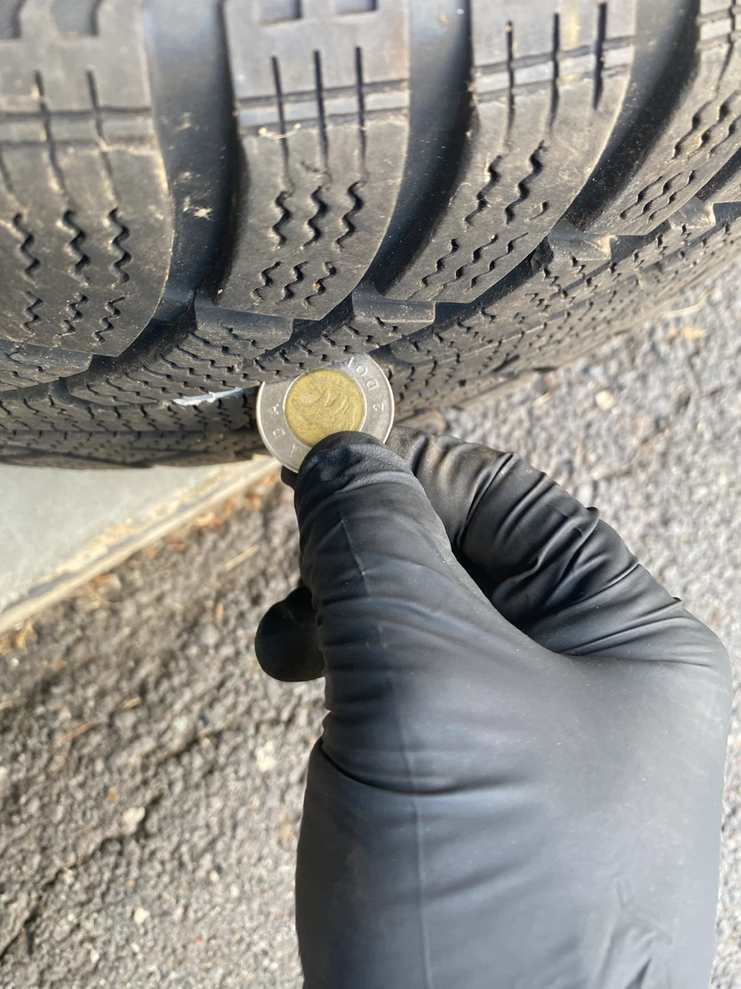 Set of 4 Winter Tires with Rims - photo 4