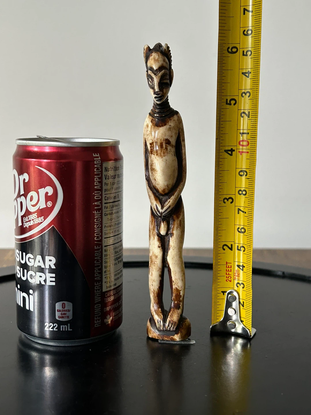 Vintage Hand-Carved African Bone Figurine - photo 2