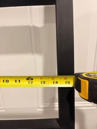 Black decorative ladder - photo 2