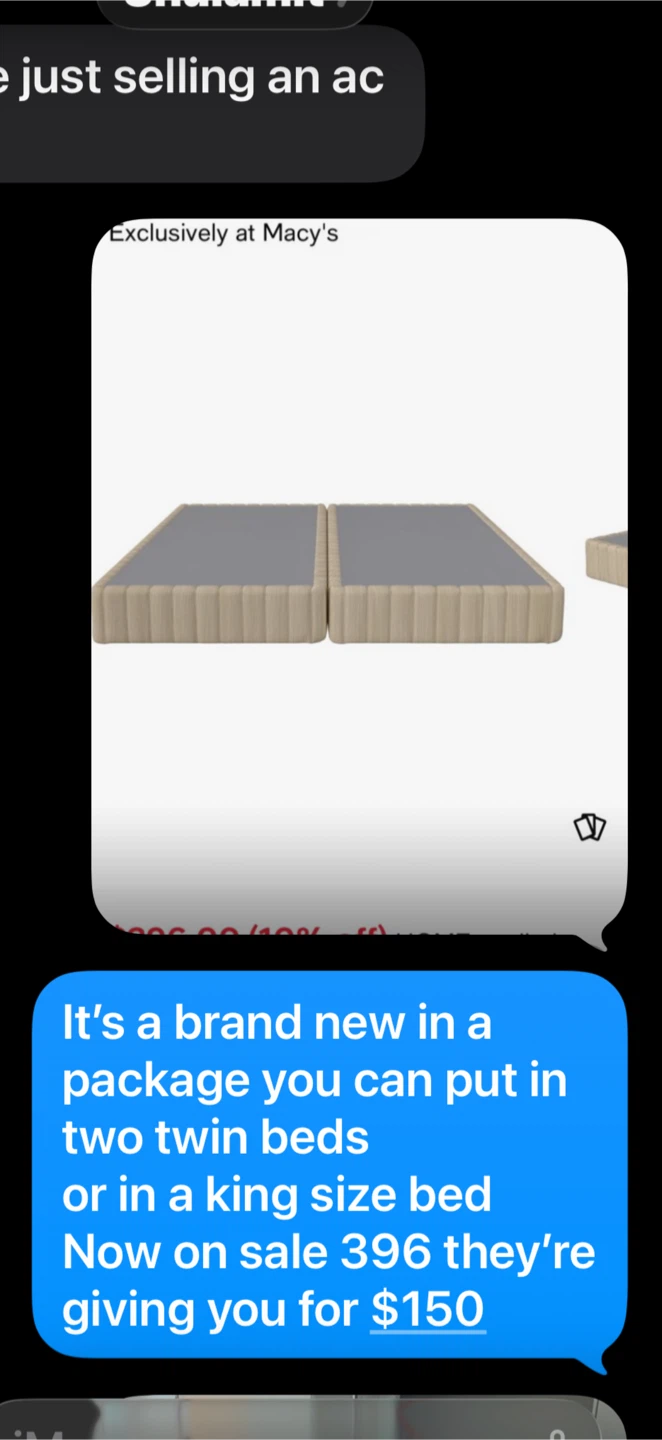 Brand New Bed Base for Twin or King Size Bed