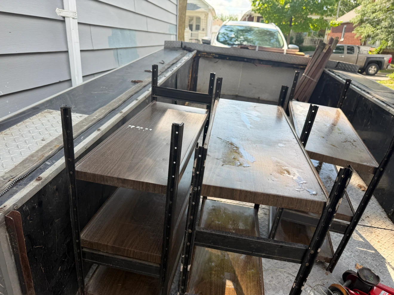 3 metal Shelving Unit- all for 35$