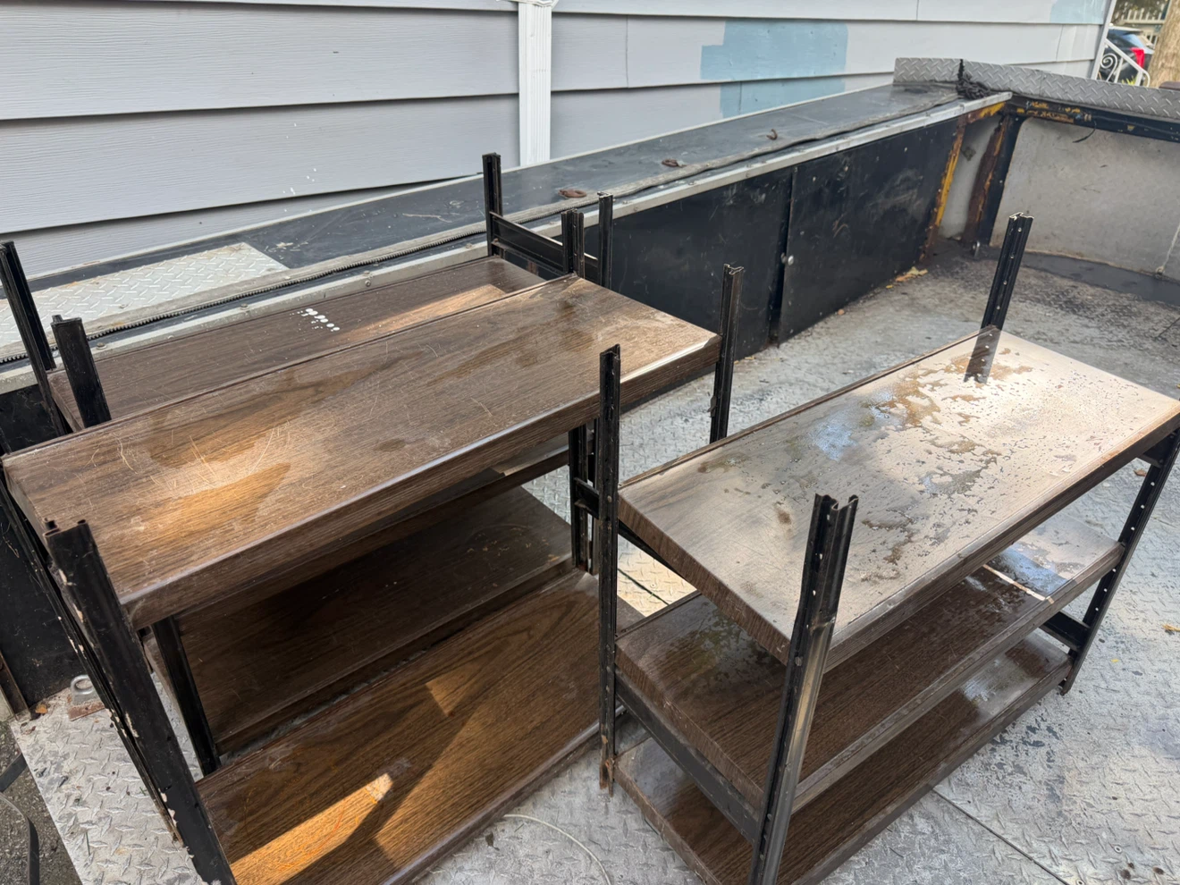 3 metal Shelving Unit- all for 35$ - photo 2