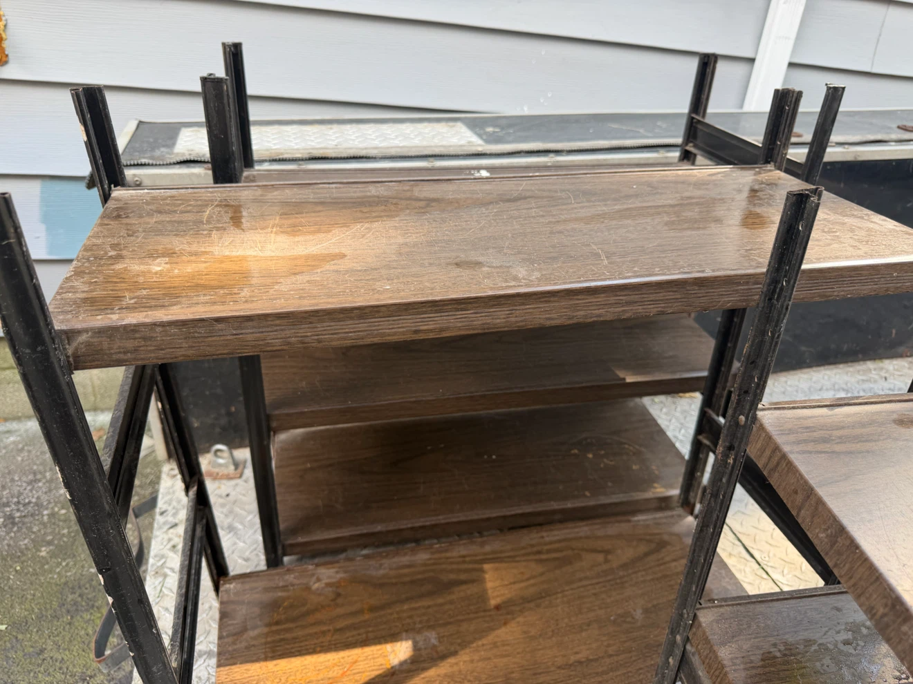 3 metal Shelving Unit- all for 35$ - photo 4