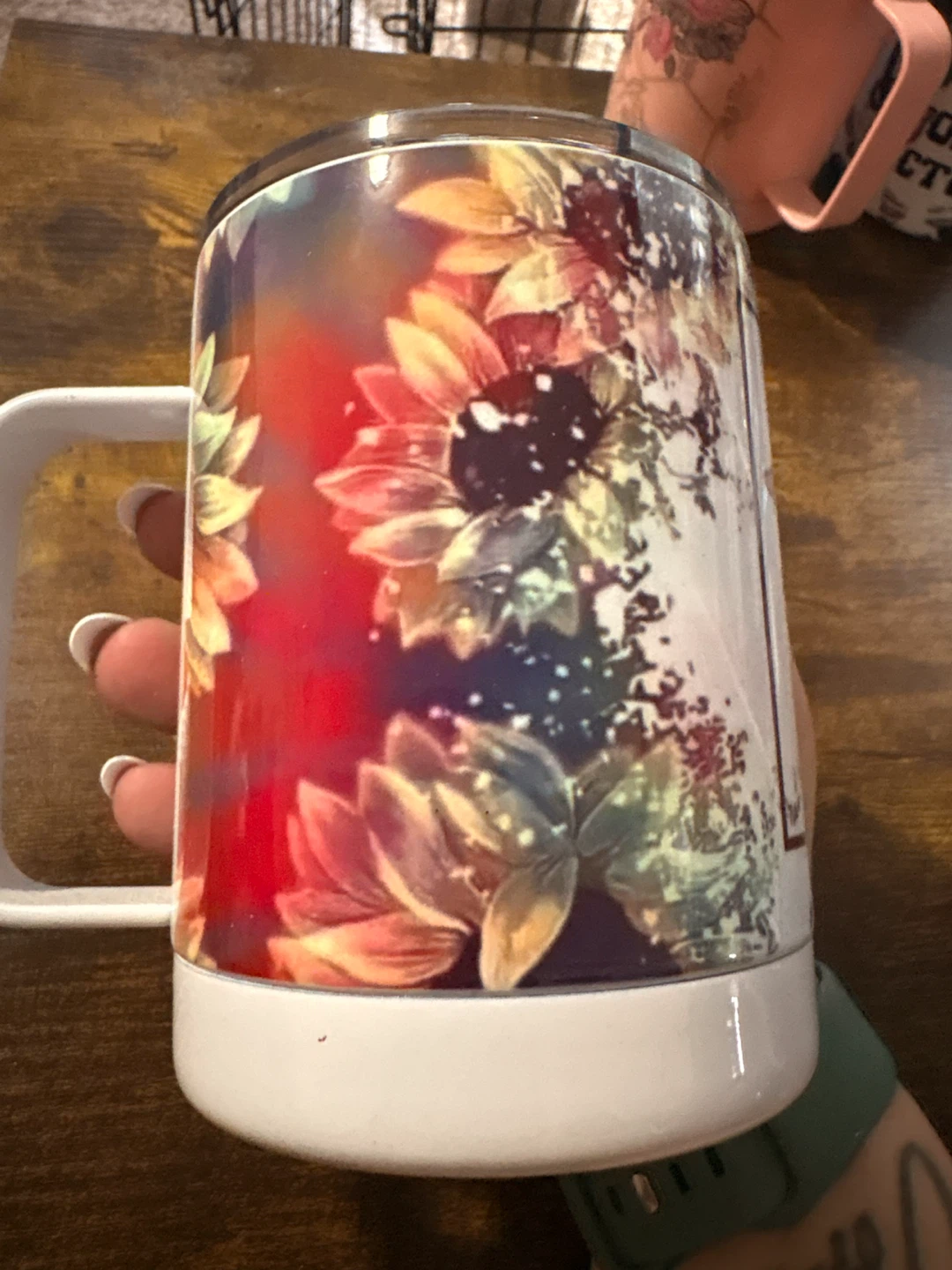 Mom Life Tumbler with Lid - photo 2