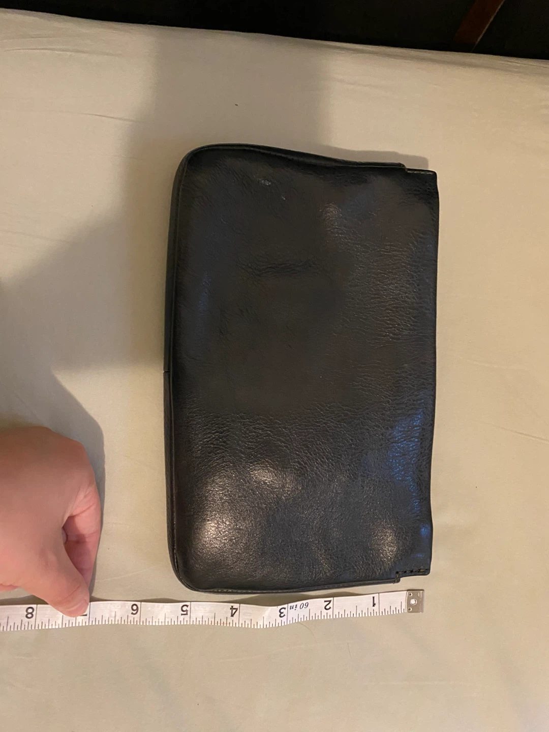 Fossil Black Leather Clutch/Crossbody Bag - photo 2