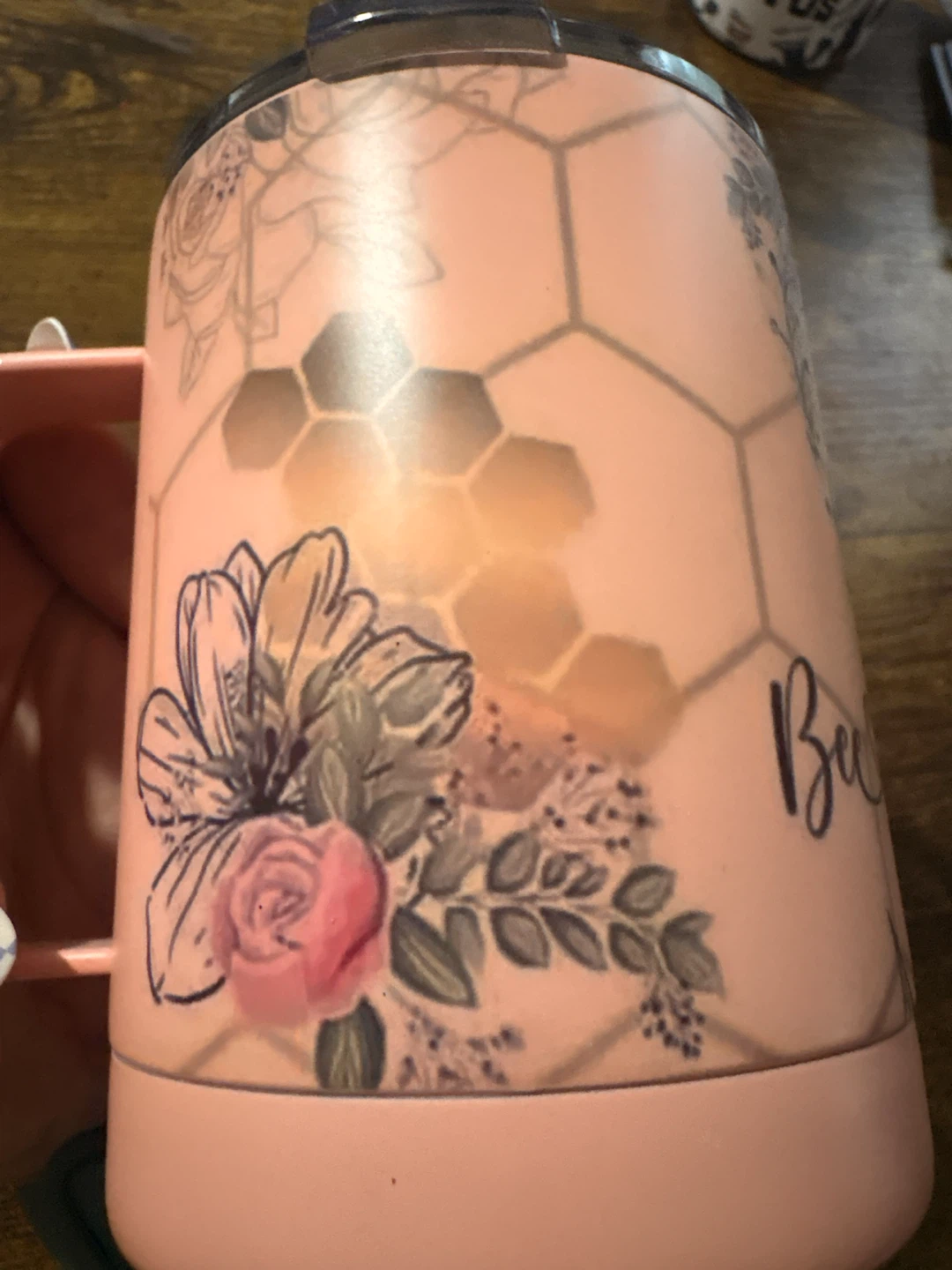 Pink Bee "Bee Yourself" Tumbler - photo 3