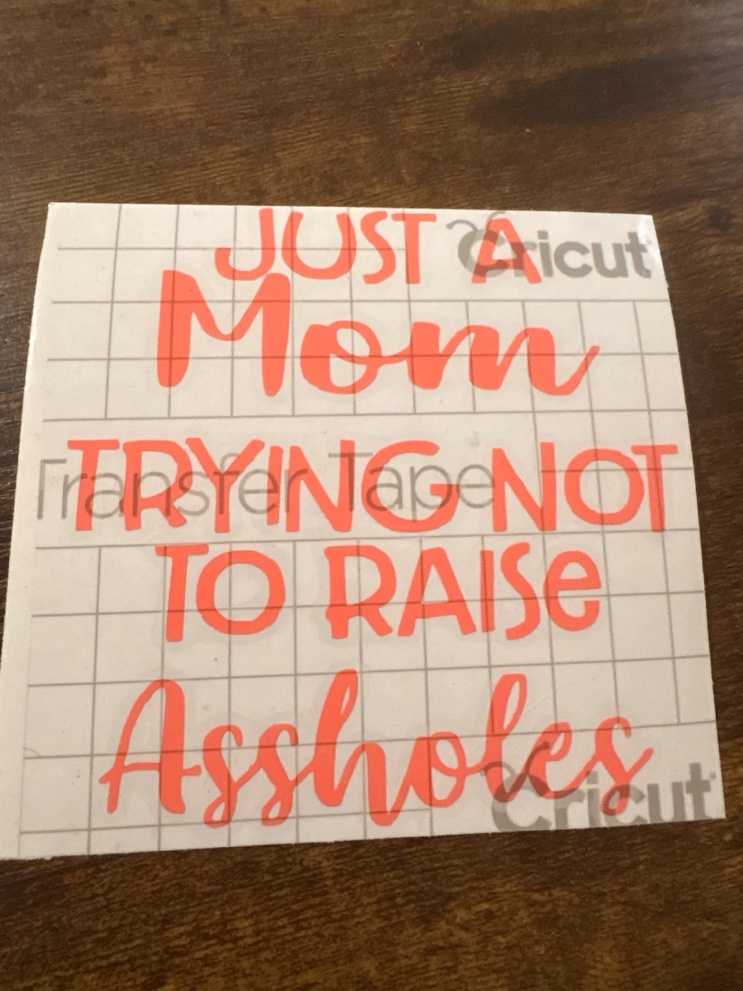 Mom car decals