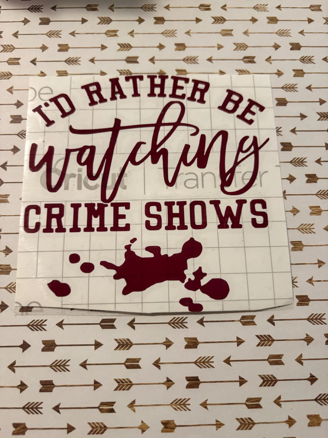 Crime show related car decals - photo 4