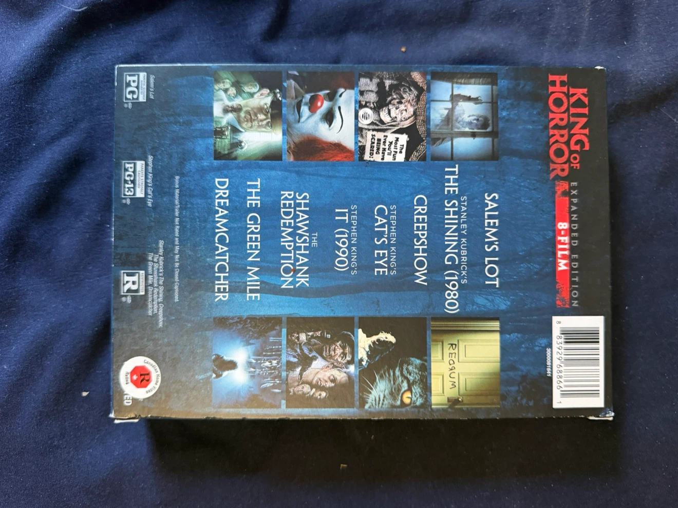 King of Horror 8-Film Expanded Edition DVD Box Set - photo 2