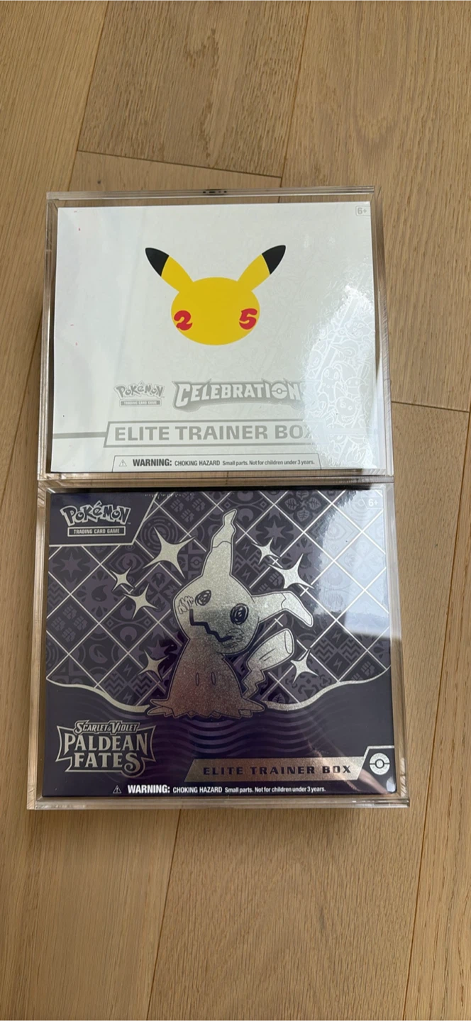 Sealed Pokemon Elite Trainer Boxes (Separate or together)