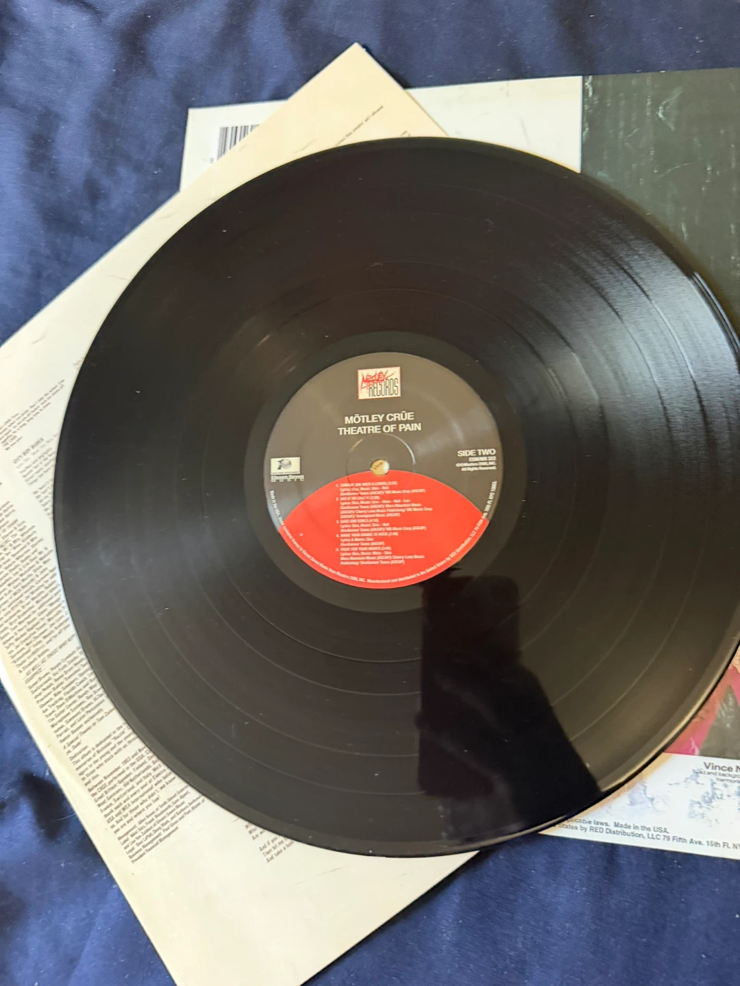 Mötley Crüe – Theatre Of Pain (180g Vinyl LP) - photo 4