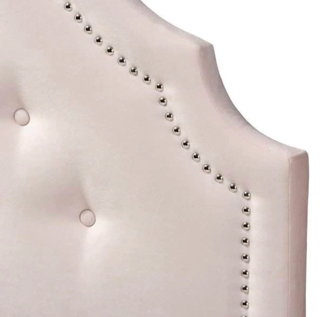 New Twin Size Pink Upholstered Headboard - photo 2