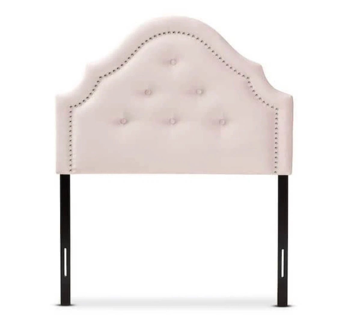New Twin Size Pink Upholstered Headboard - photo 3
