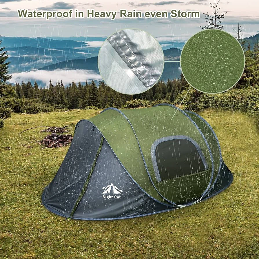 Night Cat Pop Up Tent 2-4 person - photo 3