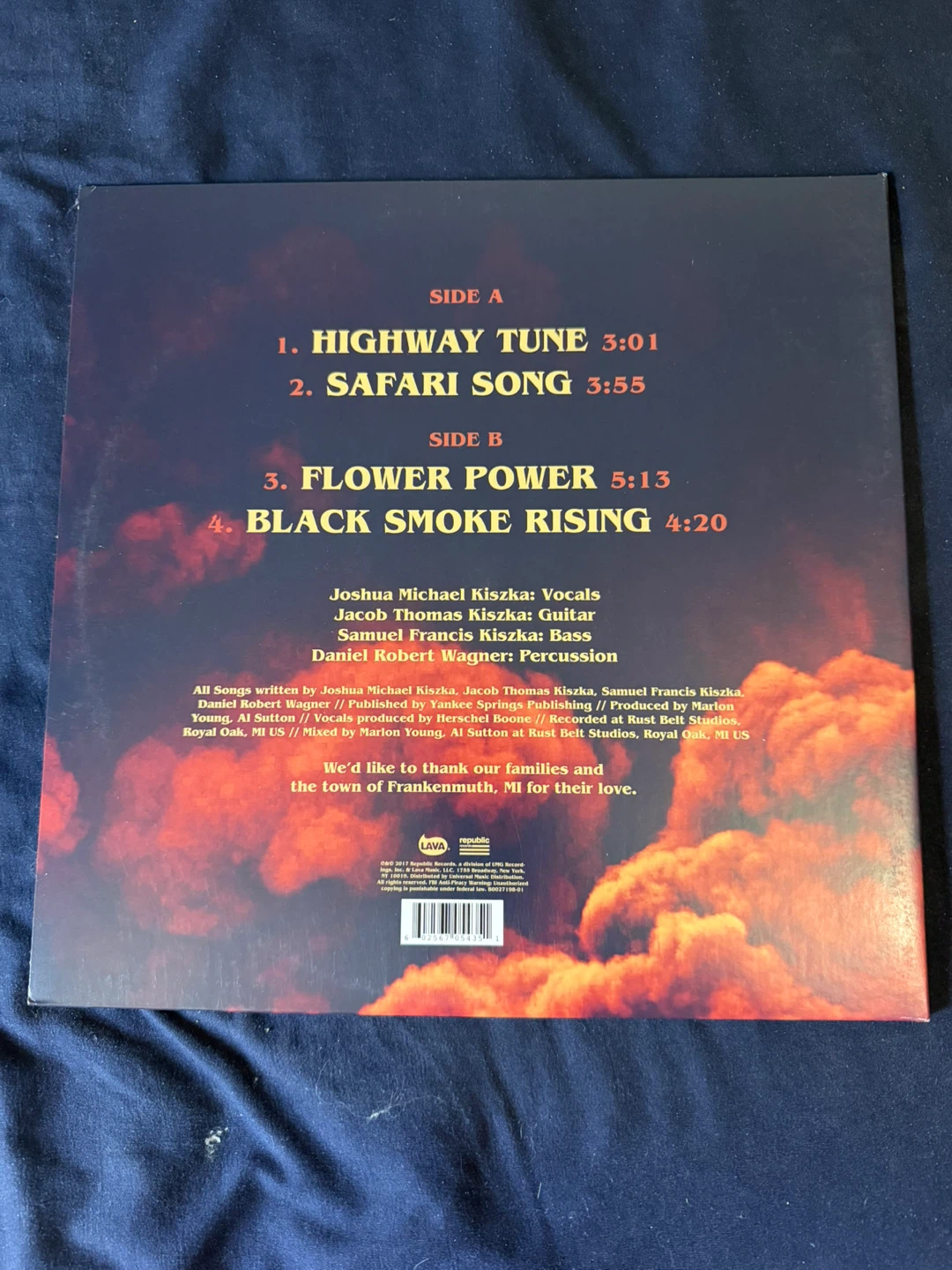 Greta Van Fleet – Black Smoke Rising 12" Vinyl EP - photo 2