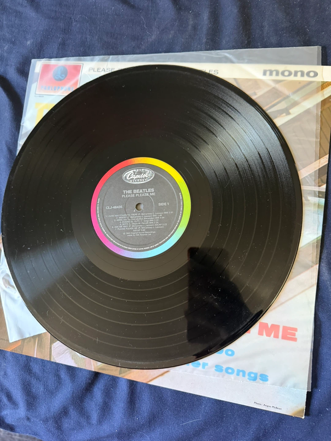The Beatles – Please Please Me Mono Canadian Reissue LP - photo 3