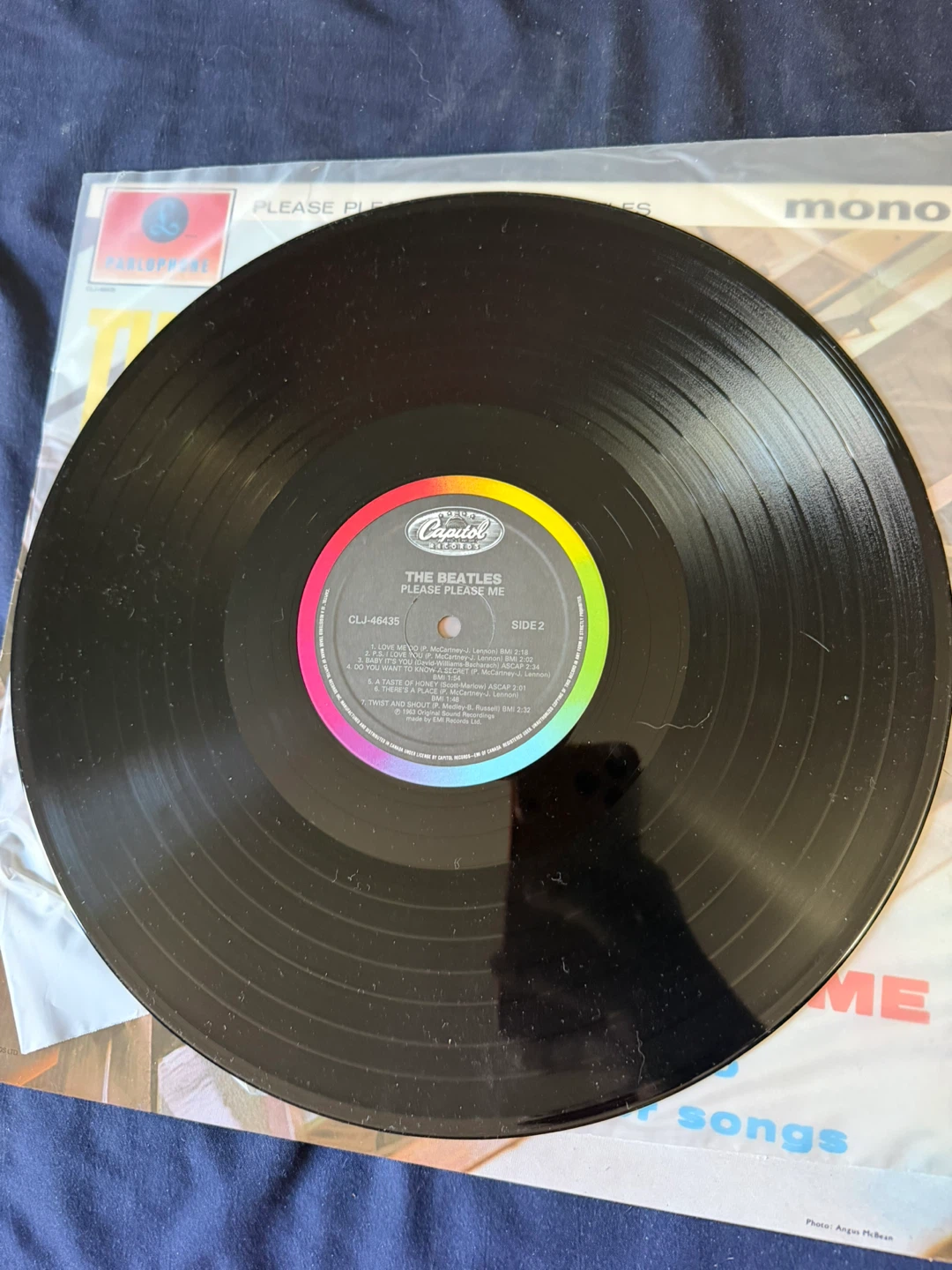 The Beatles – Please Please Me Mono Canadian Reissue LP - photo 4