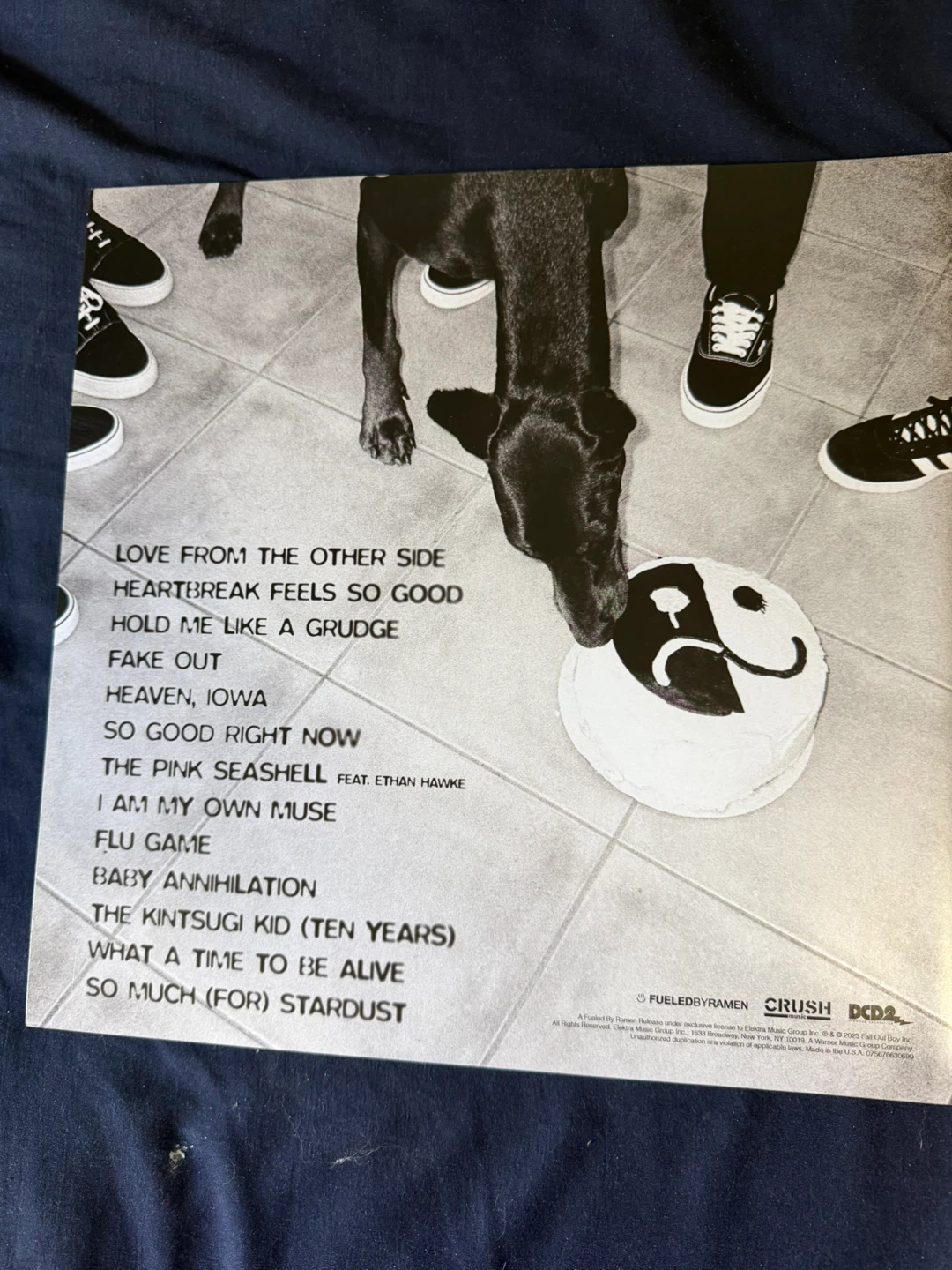 Fall Out Boy – So Much (For) Stardust Clear Vinyl LP - photo 2