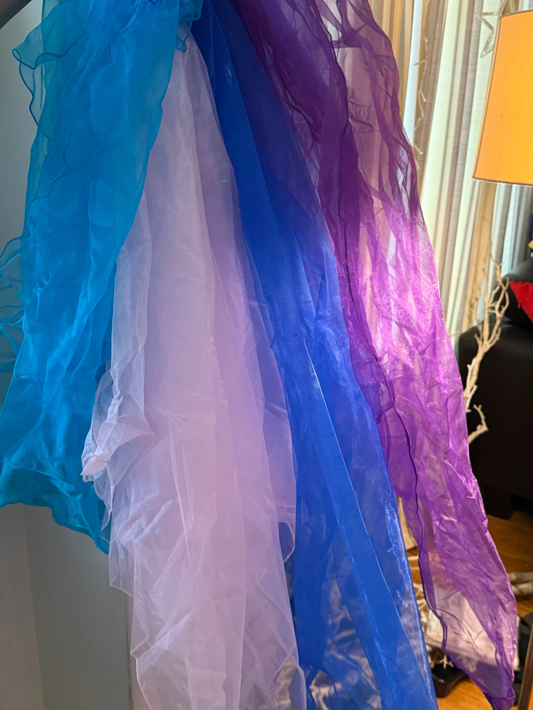 Assorted Sheer Fabric Pieces, $4 - photo 2