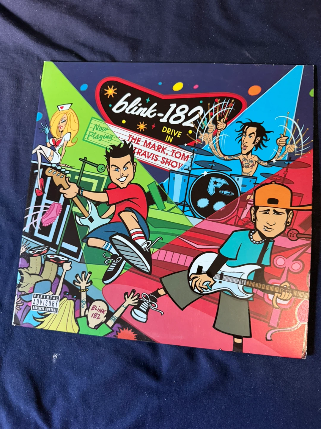 Blink-182 – The Mark, Tom and Travis Show Double LP