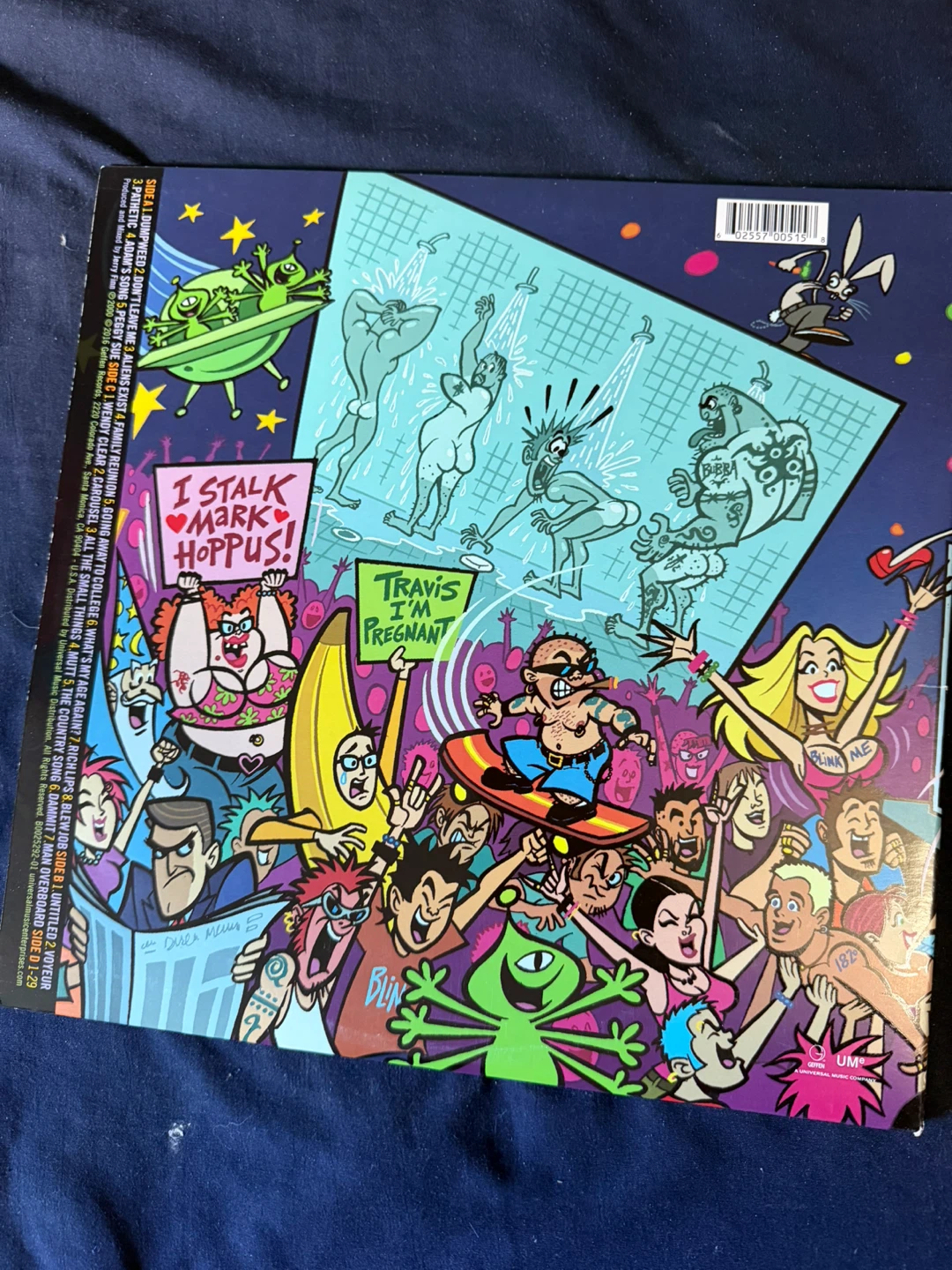 Blink-182 – The Mark, Tom and Travis Show Double LP - photo 2