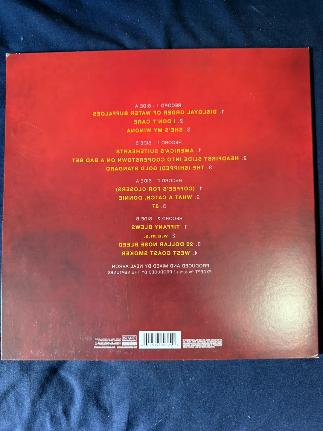 Fall Out Boy Folie à Deux Transparent Red & Orange 2LP - photo 2