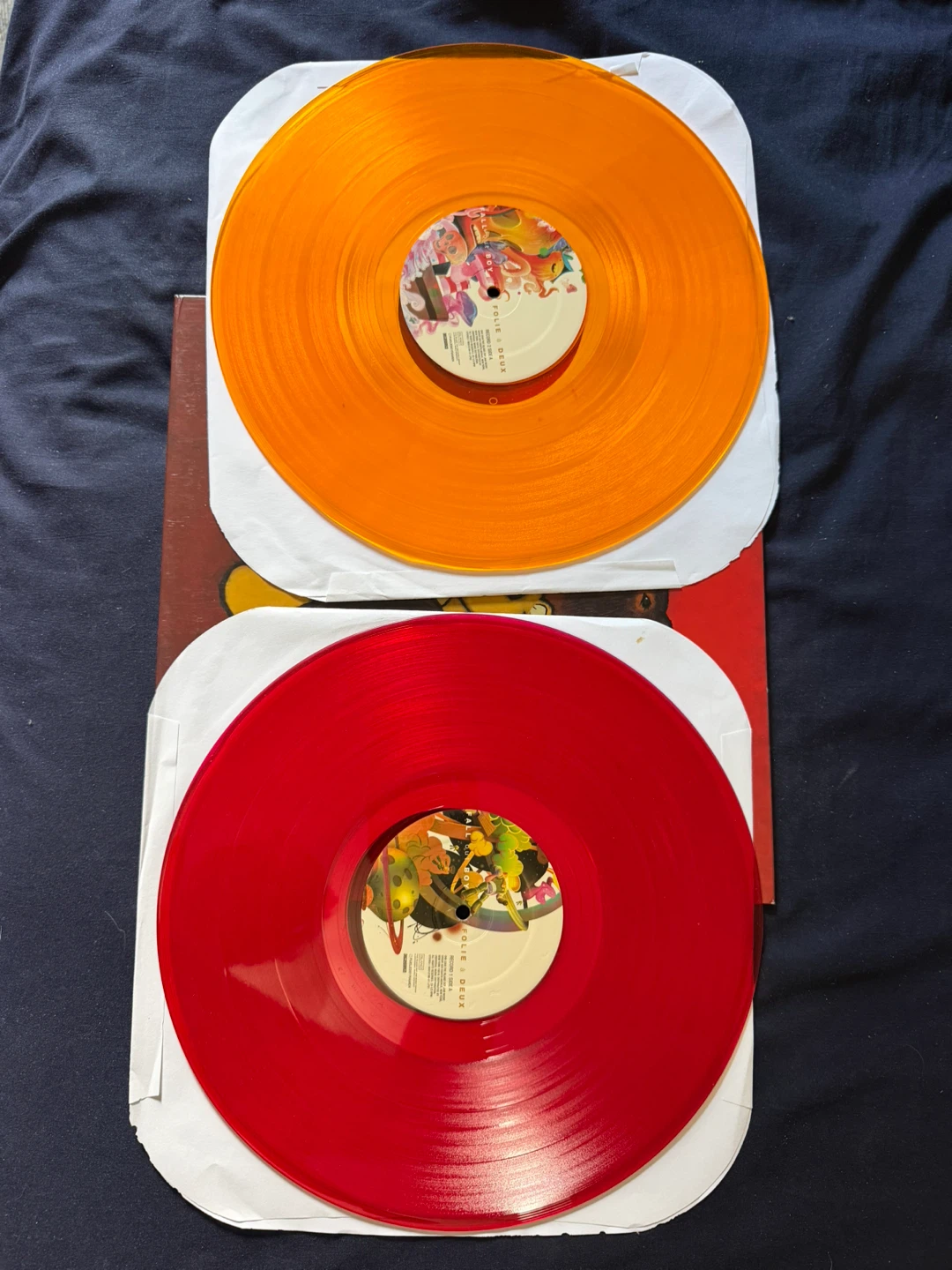 Fall Out Boy Folie à Deux Transparent Red & Orange 2LP - photo 3