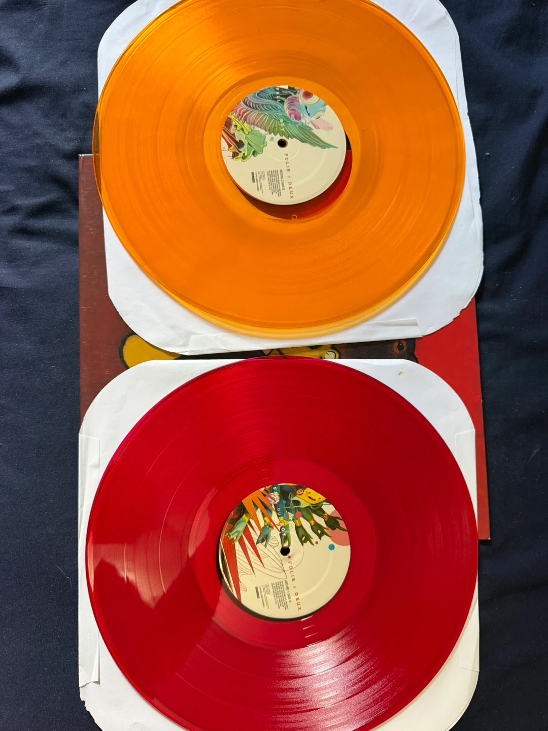 Fall Out Boy Folie à Deux Transparent Red & Orange 2LP - photo 4