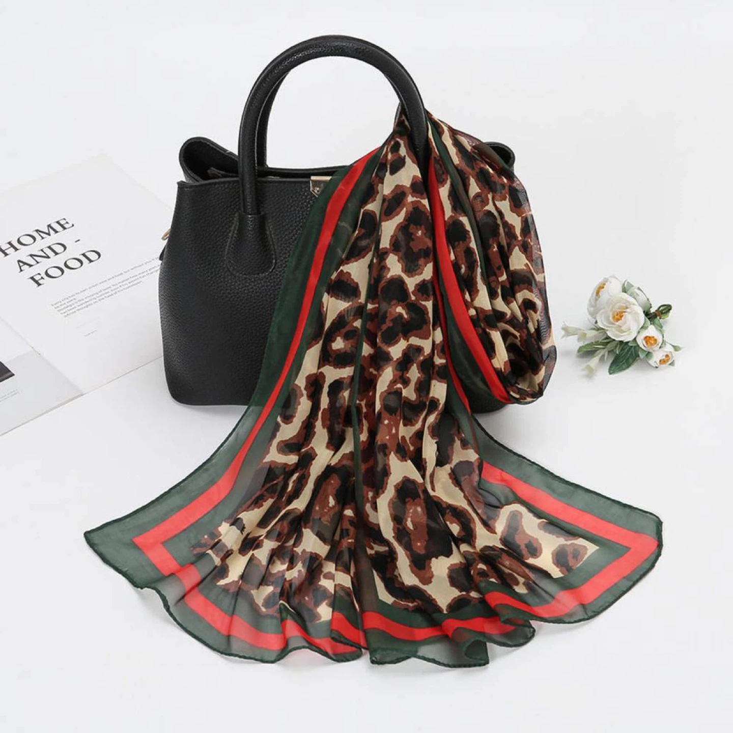 Leopard Print Scarf - photo 3