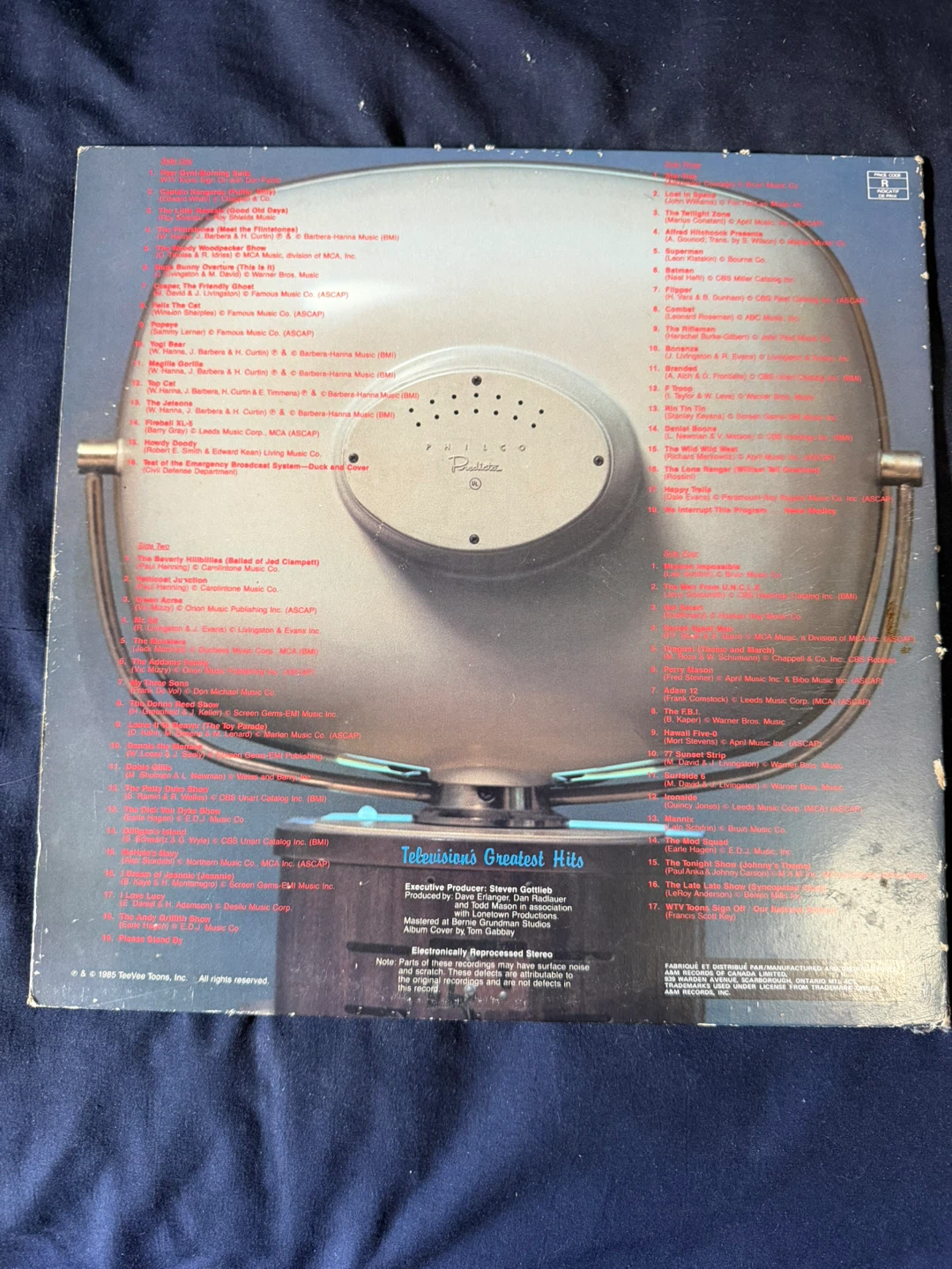 Various Artists – Television's Greatest Hits Double LP - photo 2