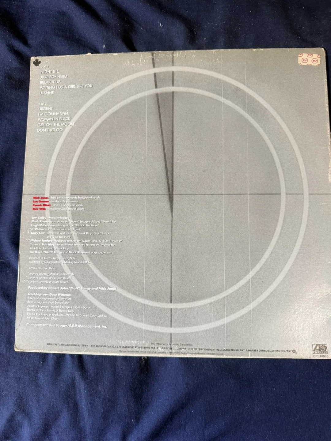 Foreigner – 4 LP - photo 2