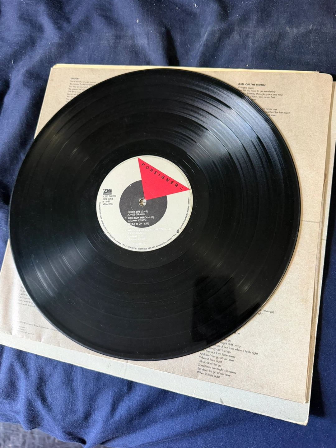 Foreigner – 4 LP - photo 3