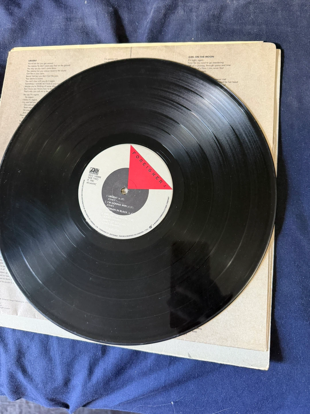 Foreigner – 4 LP - photo 4