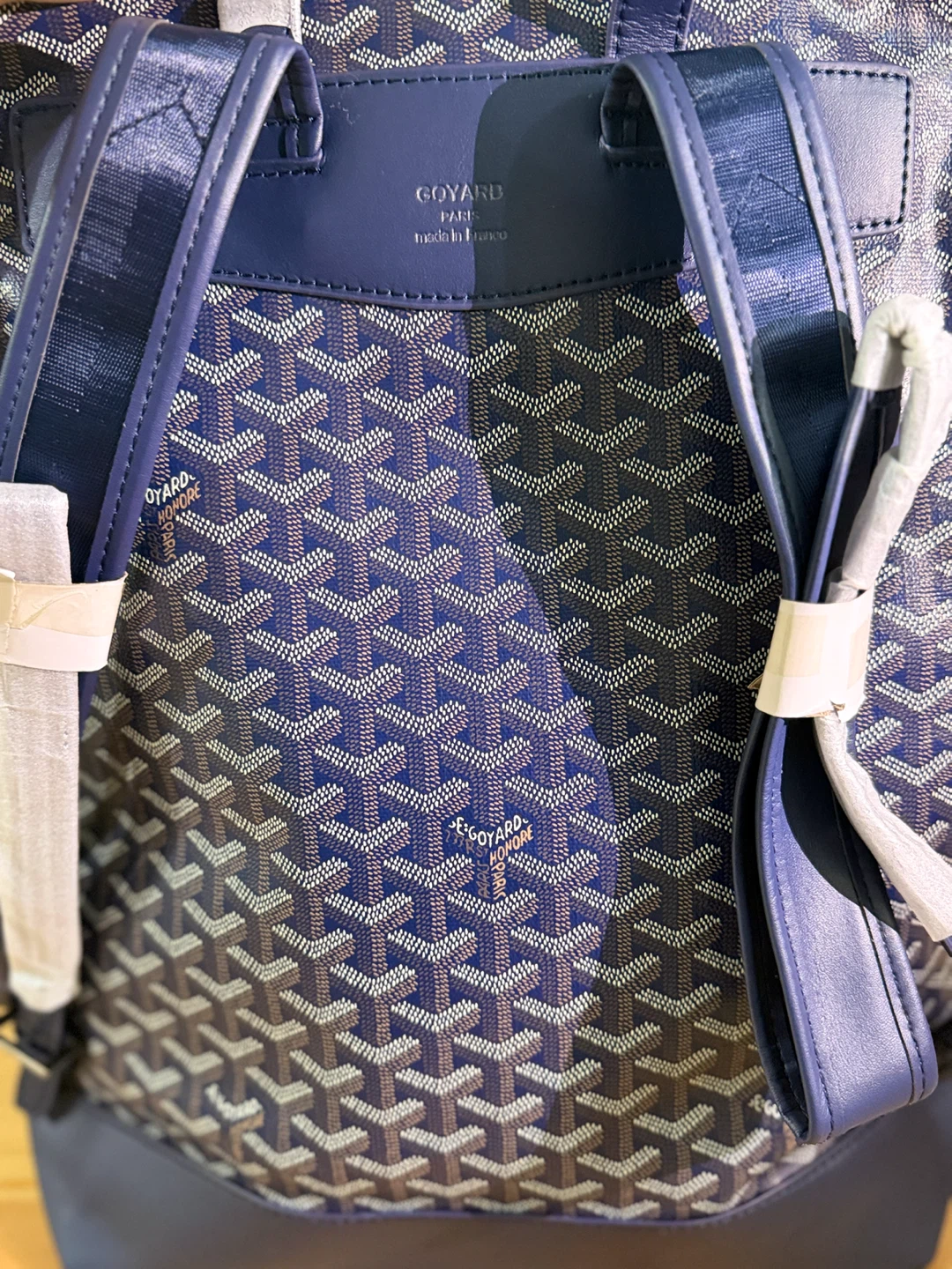 Goyard Blue Backpack NEW - photo 3