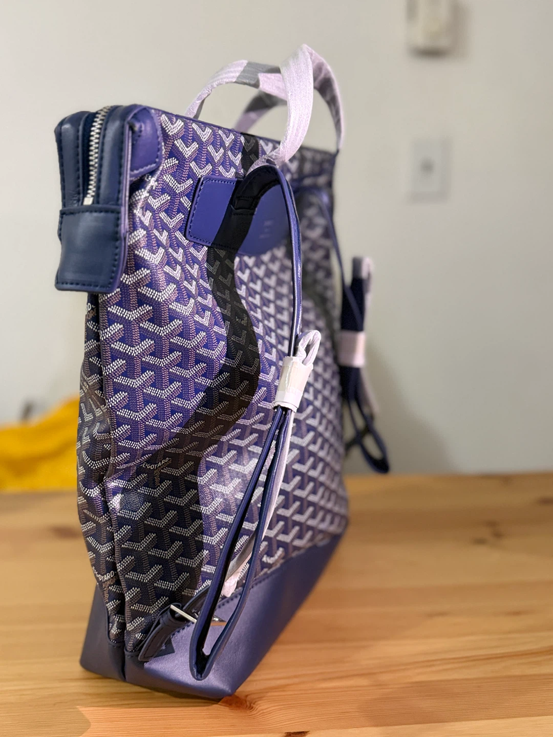 Goyard Blue Backpack NEW - photo 5