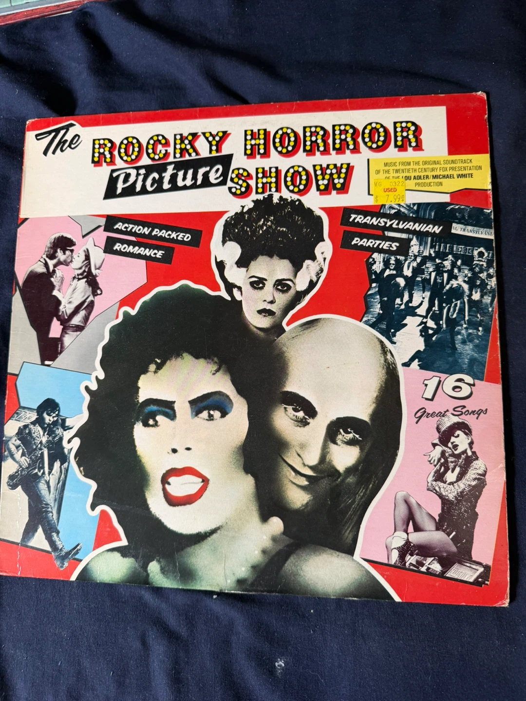 The Rocky Horror Picture Show Original Soundtrack LP