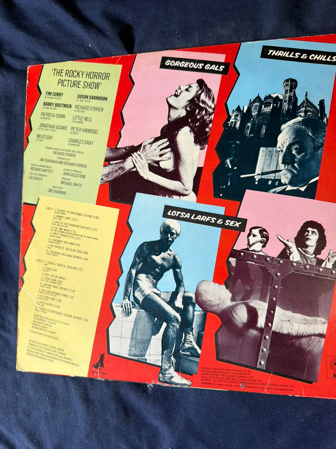 The Rocky Horror Picture Show Original Soundtrack LP - photo 2