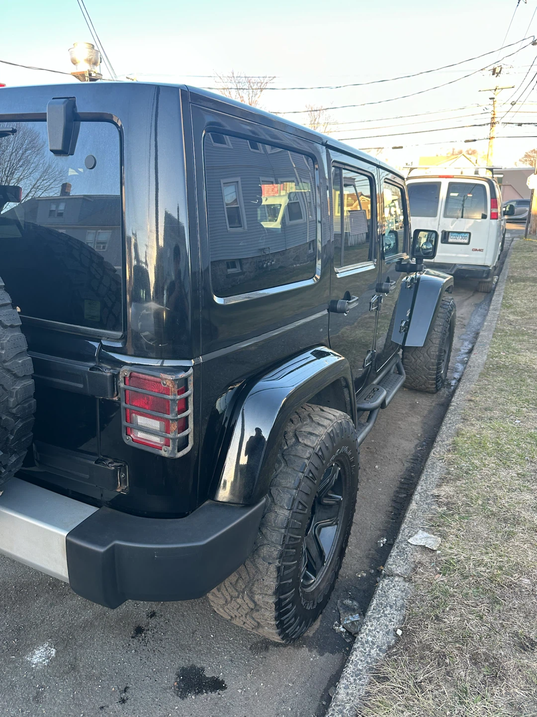 Black Jeep Wrangler 4-Door