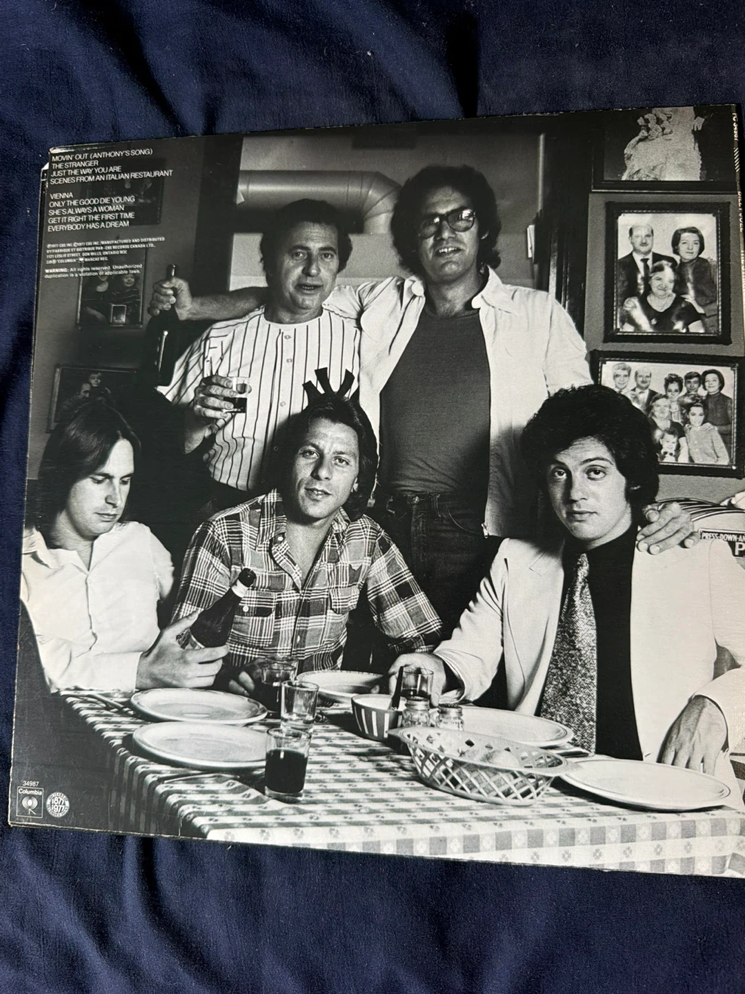 Billy Joel – The Stranger Original 1977 LP Vinyl - photo 2