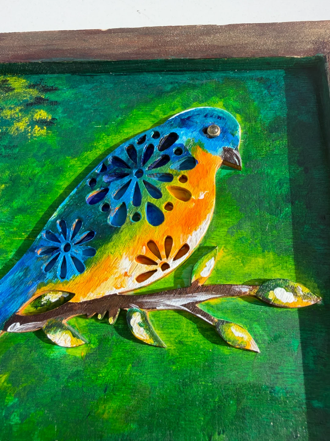 Carved Bird Wall Art - photo 2