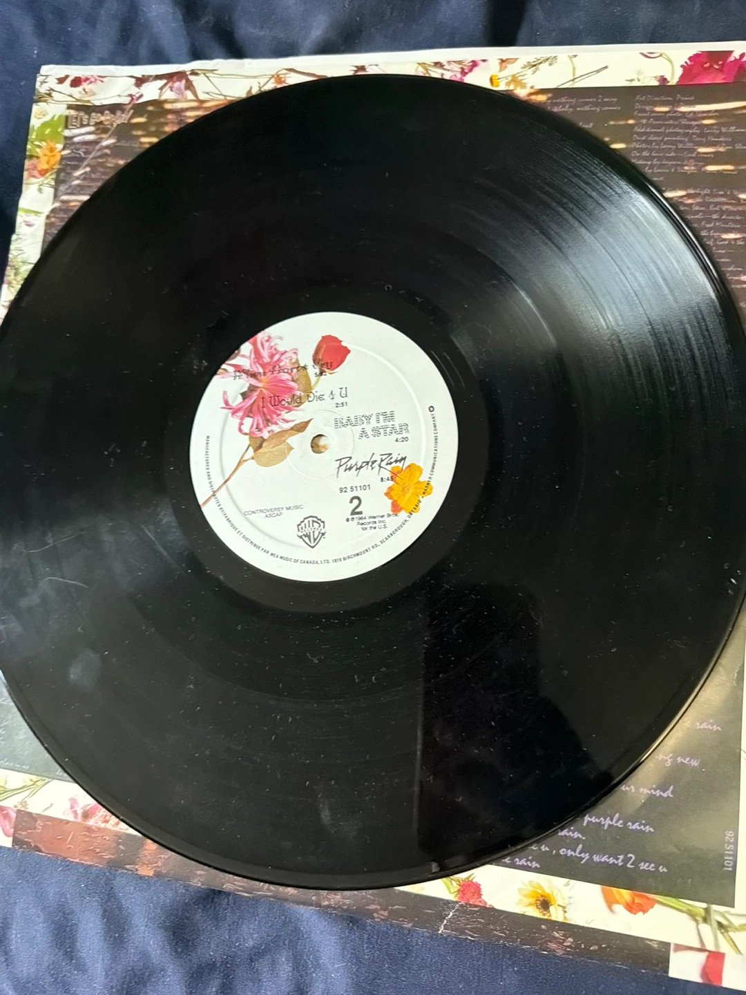 Prince and the Revolution – Purple Rain Original 1984 LP Vinyl - photo 4