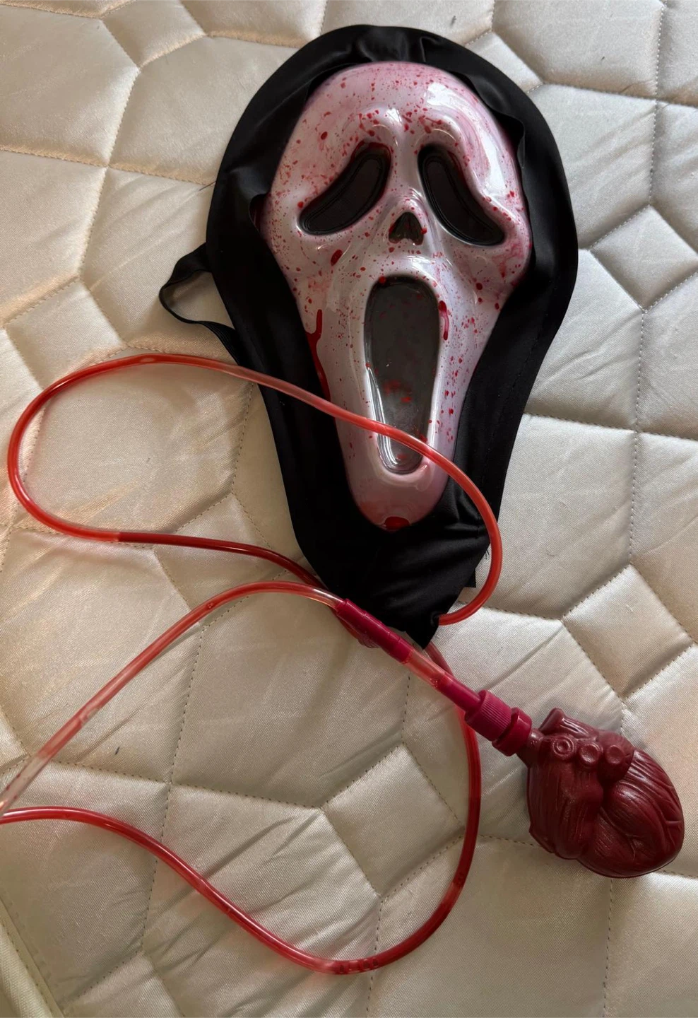👻 Ghostface Costume + Blood Effect Mask 🩸 | Size M - photo 3