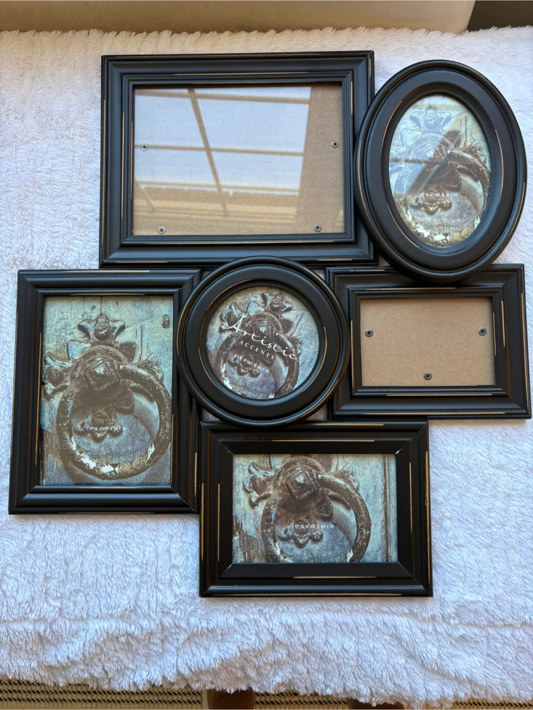 Trendy Black Collage Picture Frame Sets