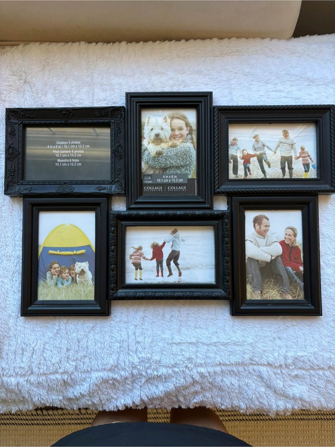 Trendy Black Collage Picture Frame Sets - photo 2