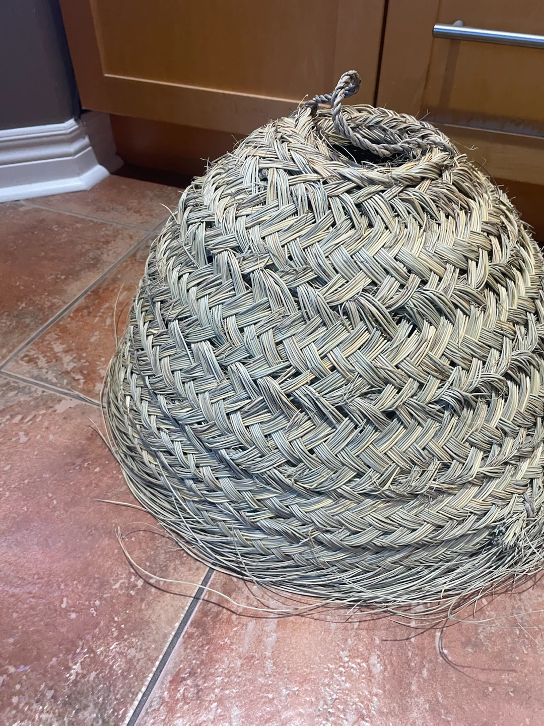 Woven Straw Basket
