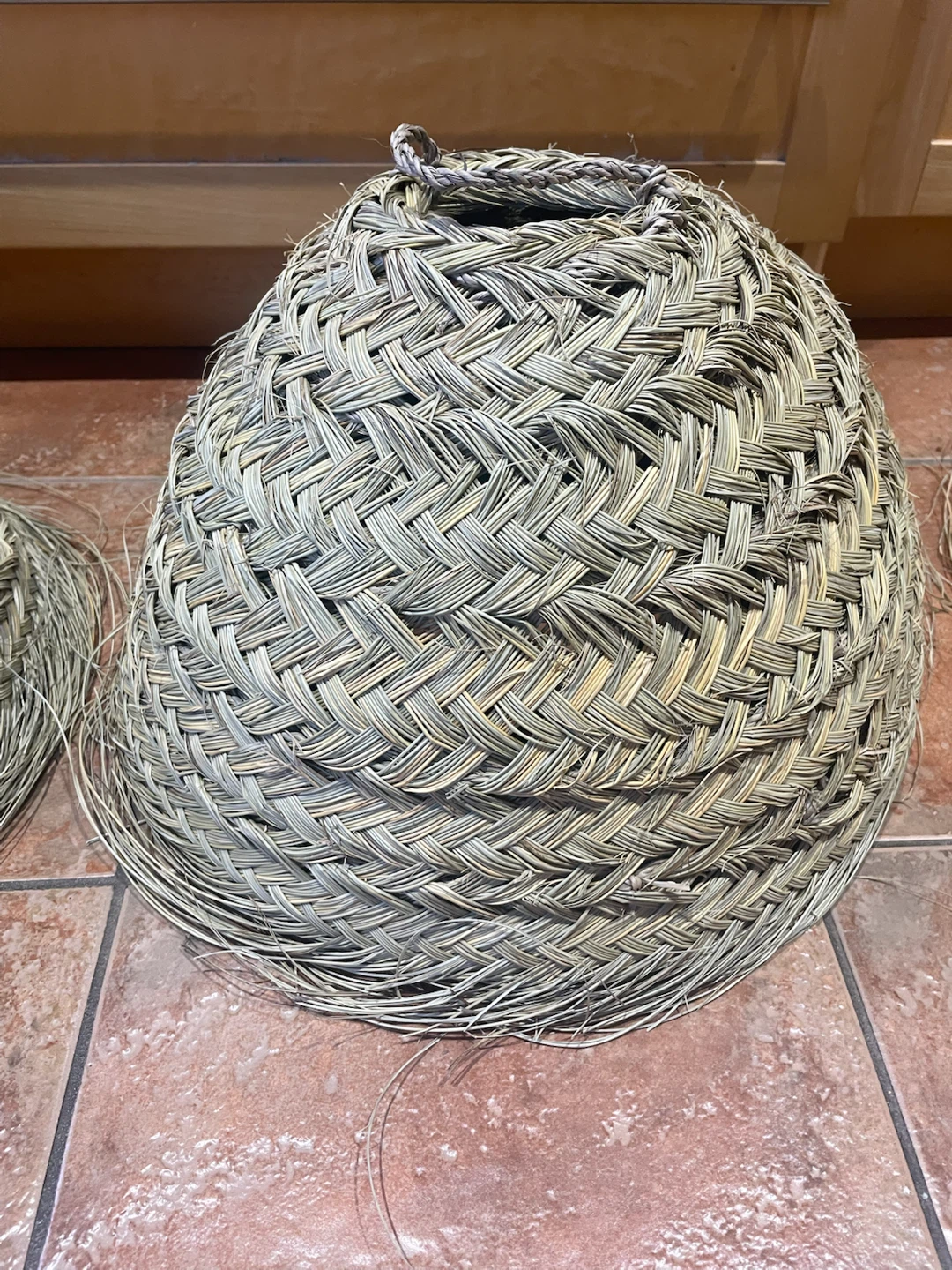 Woven Straw Basket - photo 2