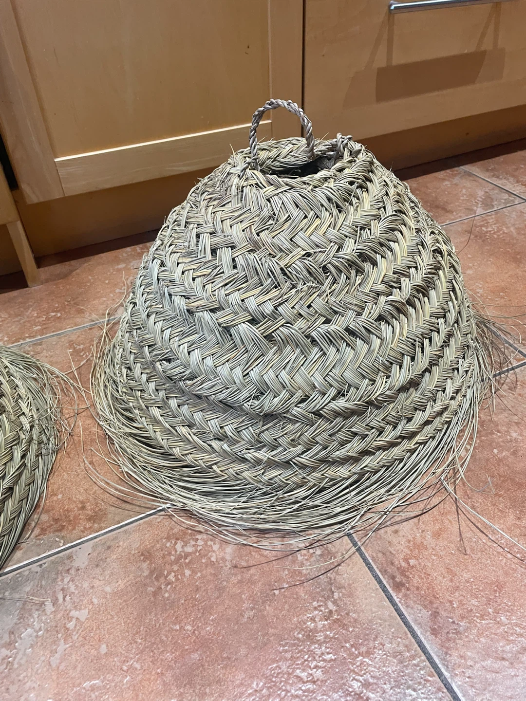 Woven Straw Basket - photo 3